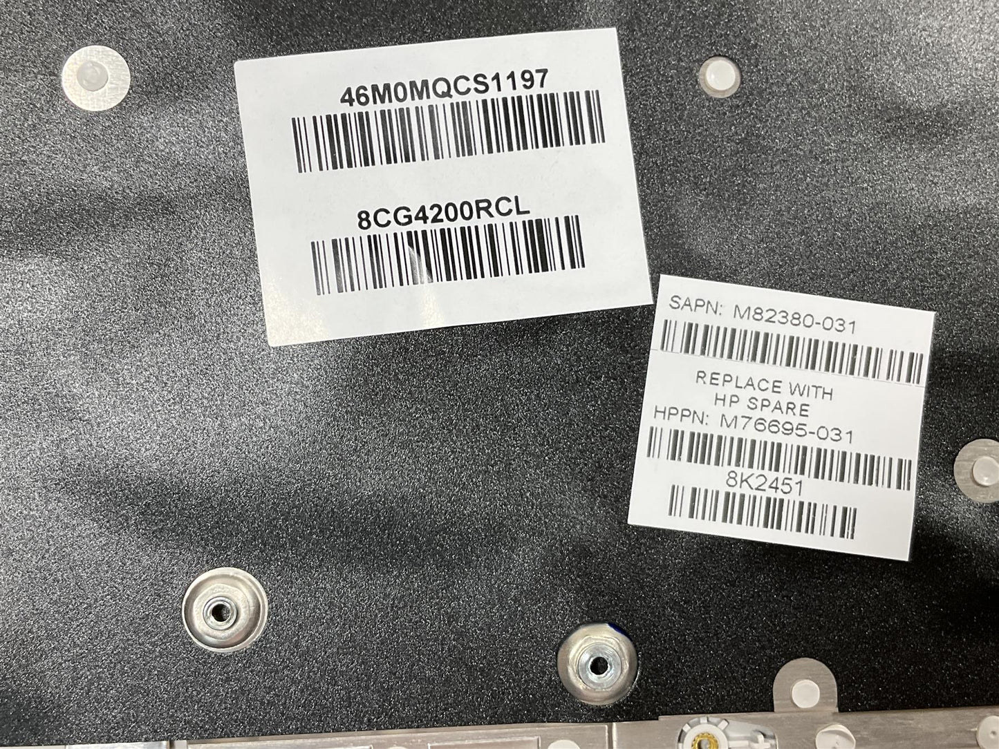 HP Pavilion X360 14-DY M82380-031 M76695-031 UK English Keyboard Palmrest NEW