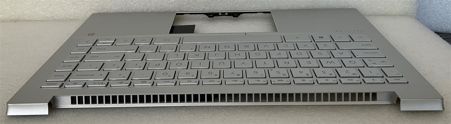 HP Pavilion 14-DV M24524-B31 M16649-B31 US International Keyboard Palmrest NEW