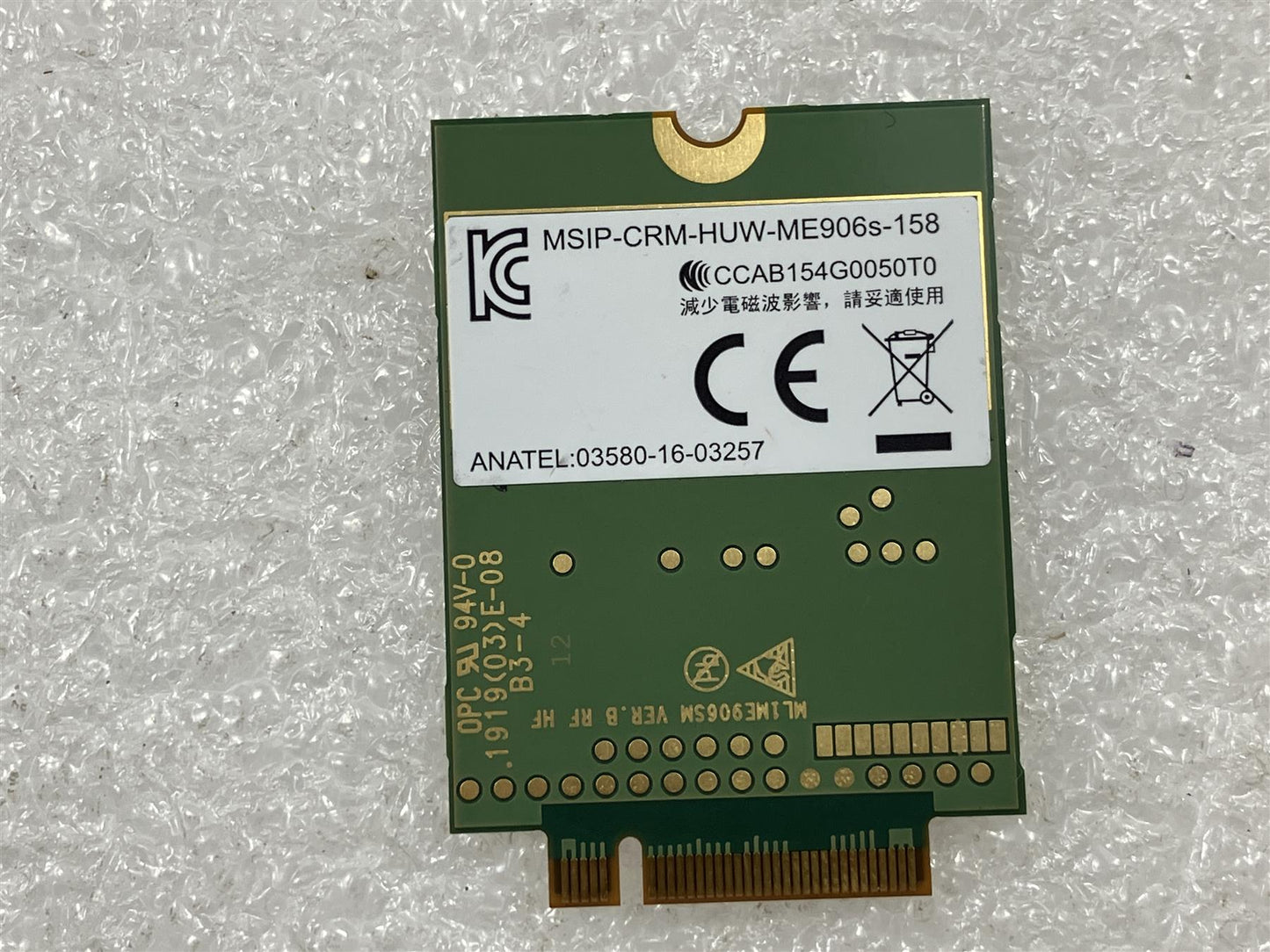 HP 923780-001 Huawei LTE Module ME906S-158 Mobile Broadband Module LTE/HSPA+ 4G