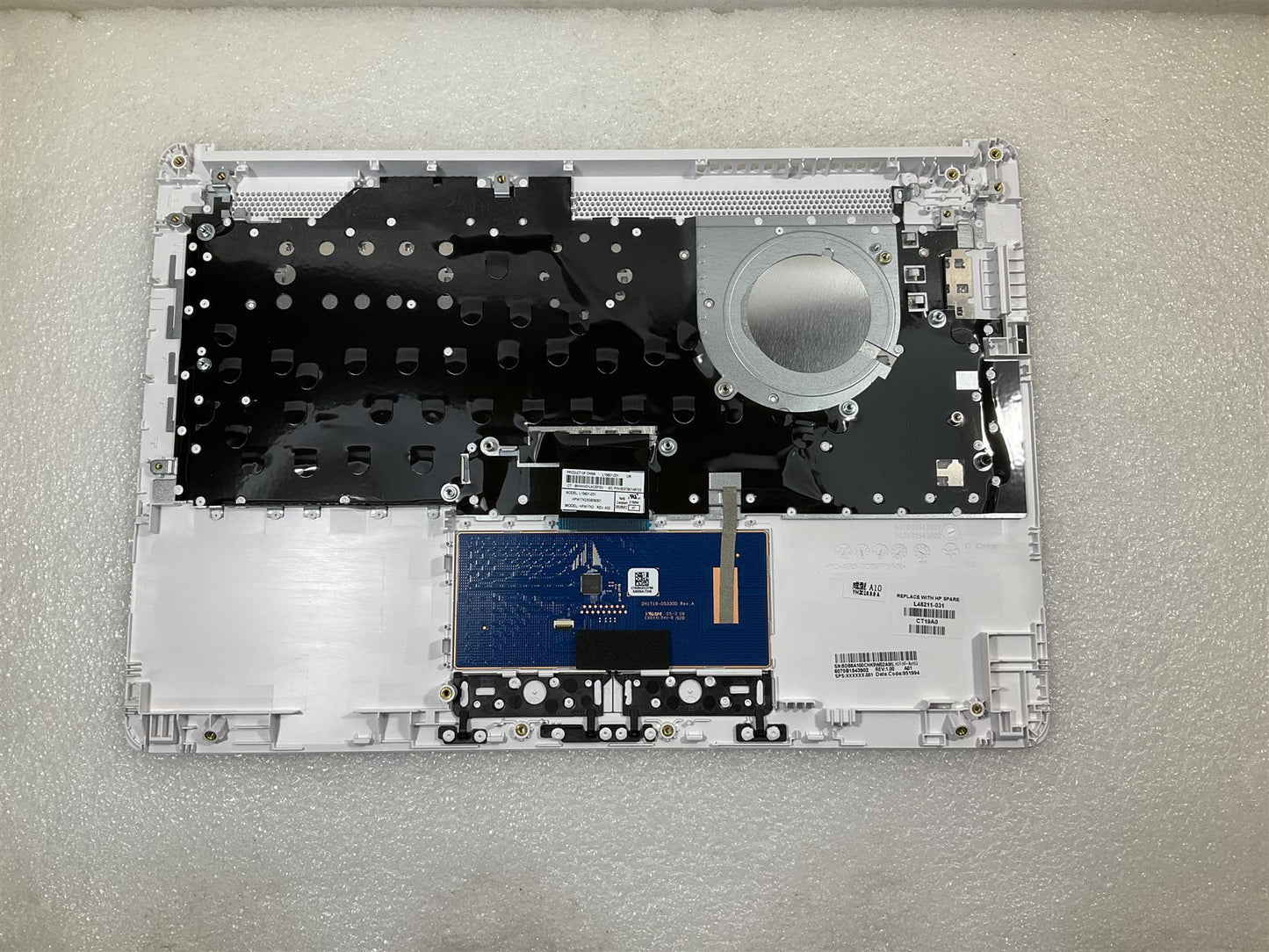 HP 14-CK 14-CM 14-DG 14Z-CM 14-CM 14G-CX 14Q-CY L49183-031 L48211-031 UK Englsih Palmrest Keyboard