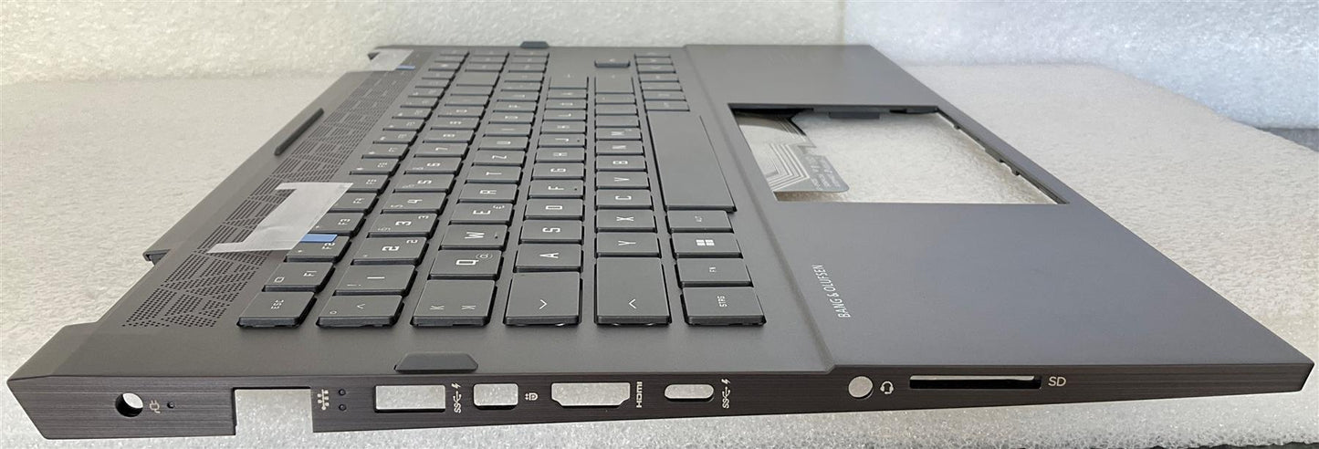 For HP OMEN 16-C M76273-041 M57199-041 German GR Keyboard Palmrest Genuine NEW