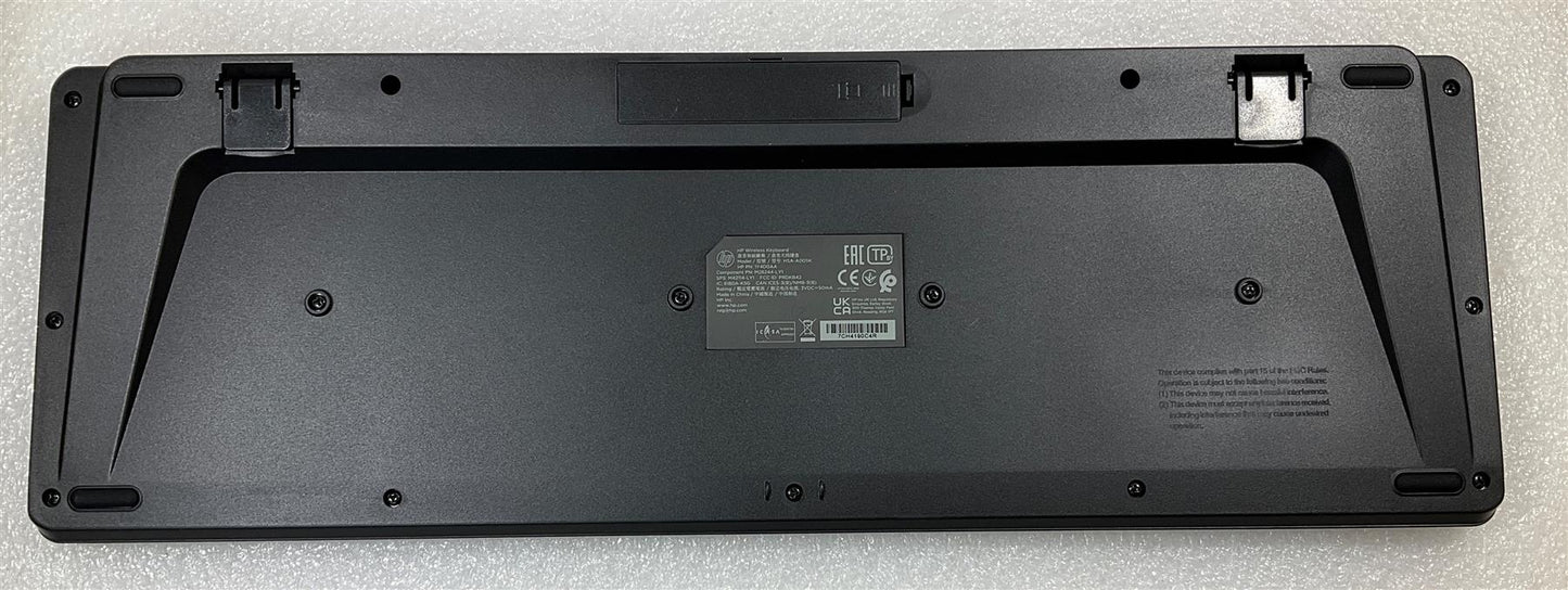 For HP M26243-101 1Y4D0AA#ABS USB Wireless Keyboard Swedish Mouse Black Genuine