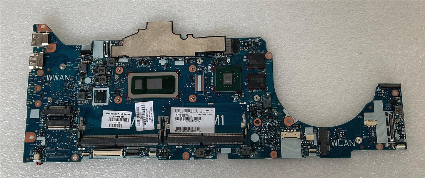 for HP EliteBook 850 G7 M05243-001 601 Intel Core I7-10610U DSC Motherboard NEW