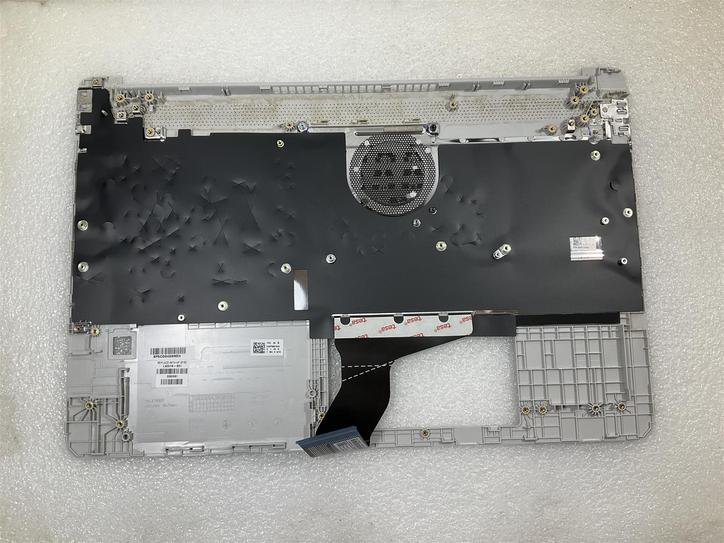 For HP 15S-EQ 15-DY 15-EF L68124-BD1 L63578-BD1 Ukrainian Palmrest Keyboard NEW