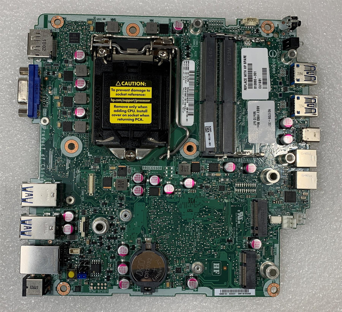 for HP MP9 G2 Retail System 810660-301 401 601 001 ( also for 801739 810660 801739-001 810660-001 801739-601 810660-601 ) Intel LGA 1151 Motherboard NEW