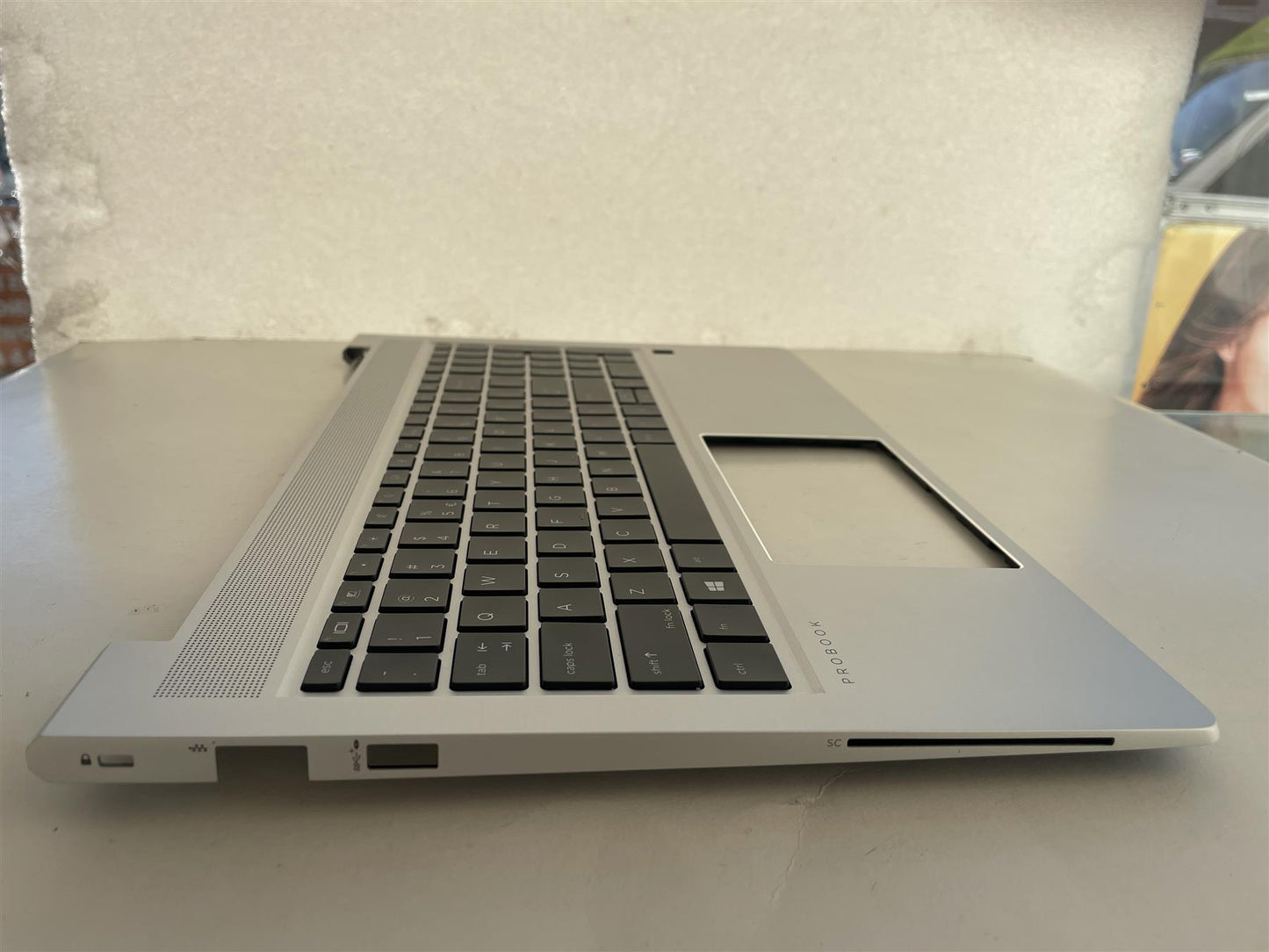 For HP Probook 650 G8 M49546-B31 Palmrest Top Cover Keyboard Int English US NEW