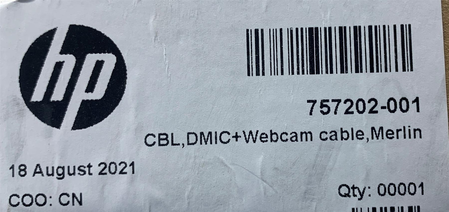 Sprout Pro by HP 757202-001 Webcam Camera Dimc Cable Genuine Original NEW