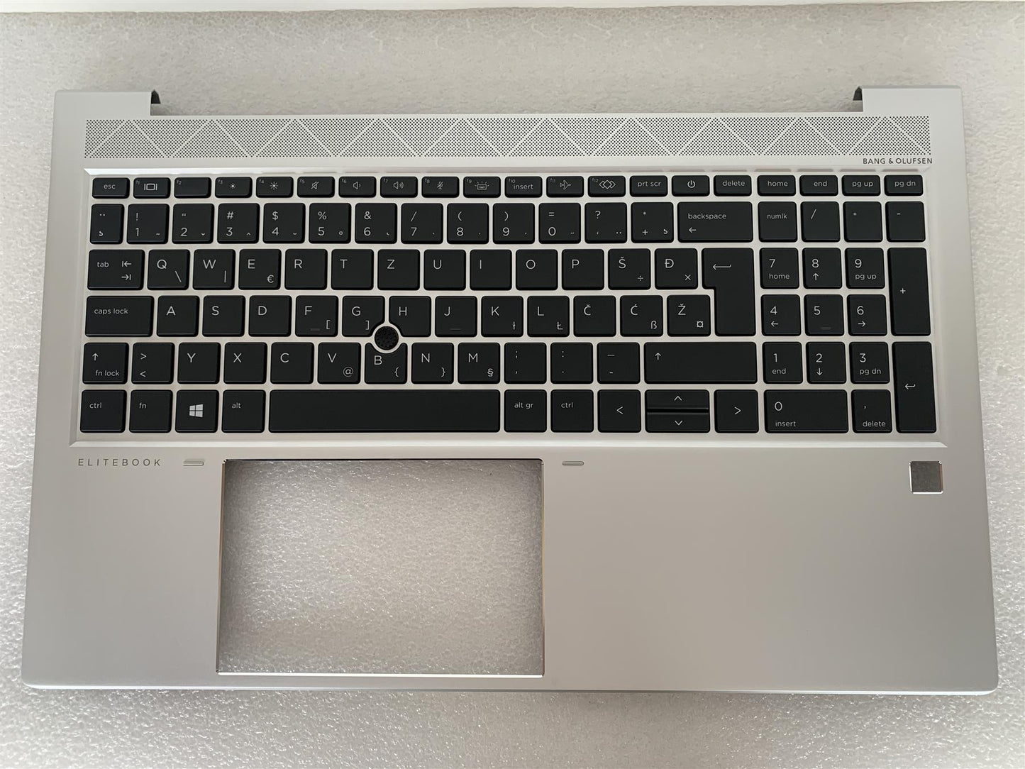 HP EliteBook 855 G7 M21677-BA1 Slovenia Backlight Keyboard Slovenian Palmrest