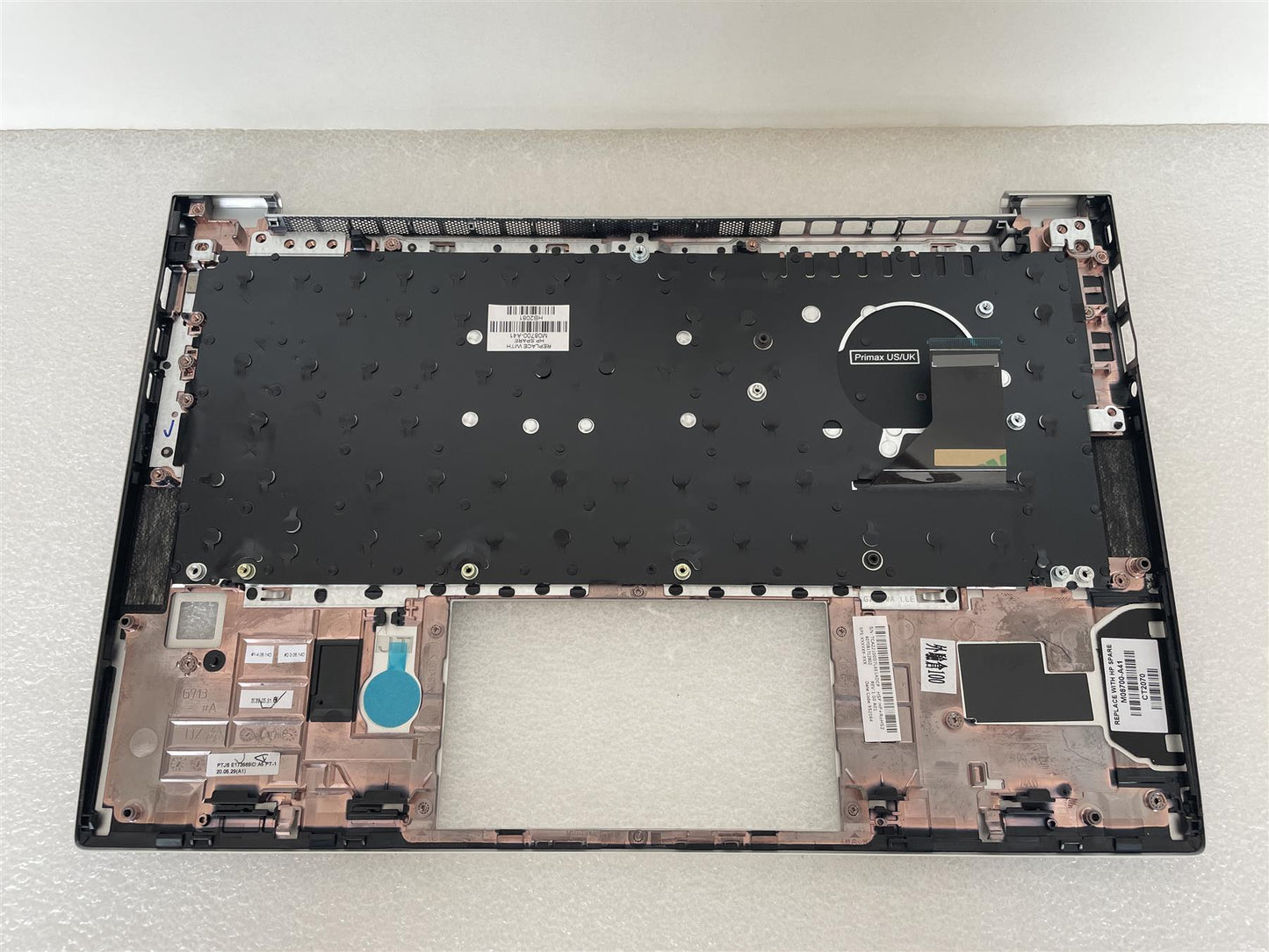 HP EliteBook 830 G7 M08700-A41 Belgian Keyboard Layout Belgium Palmrest NEW