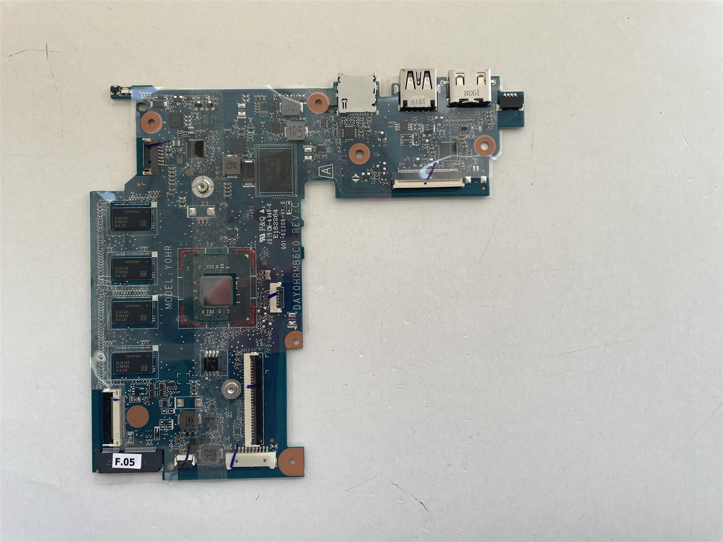 For HP L59637-001 also for L44337 Motherboard UMA PentN5000 8GB 128GeMMC