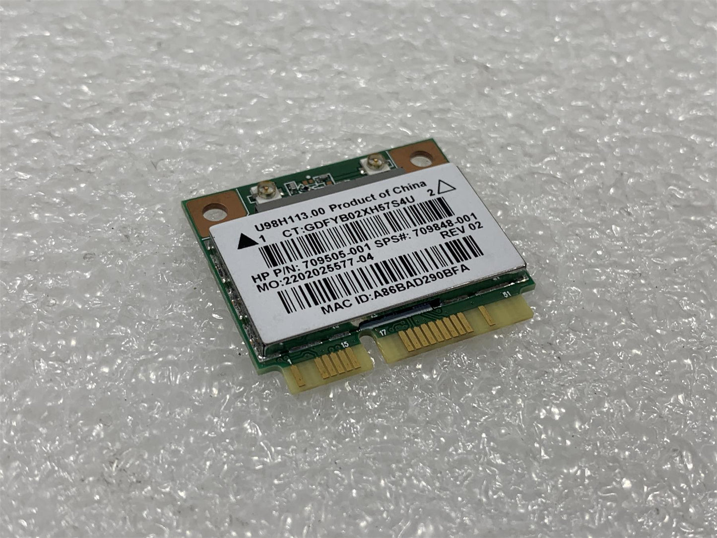HP 709848-005 709505-001 Realtek RTL8188EE Wifi Wi-Fi WLAN Wireless Card GENUINE