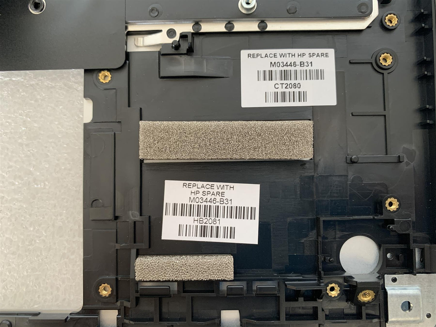 HP ProBook x360 435 G7 M03446-B31 US International Keyboard Layout Palmrest NEW