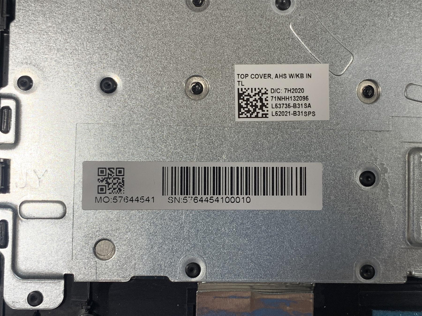 HP 15-DW L52021-B31 15-GW L53735-B31 001 Keyboard Layout Palmrest NEW