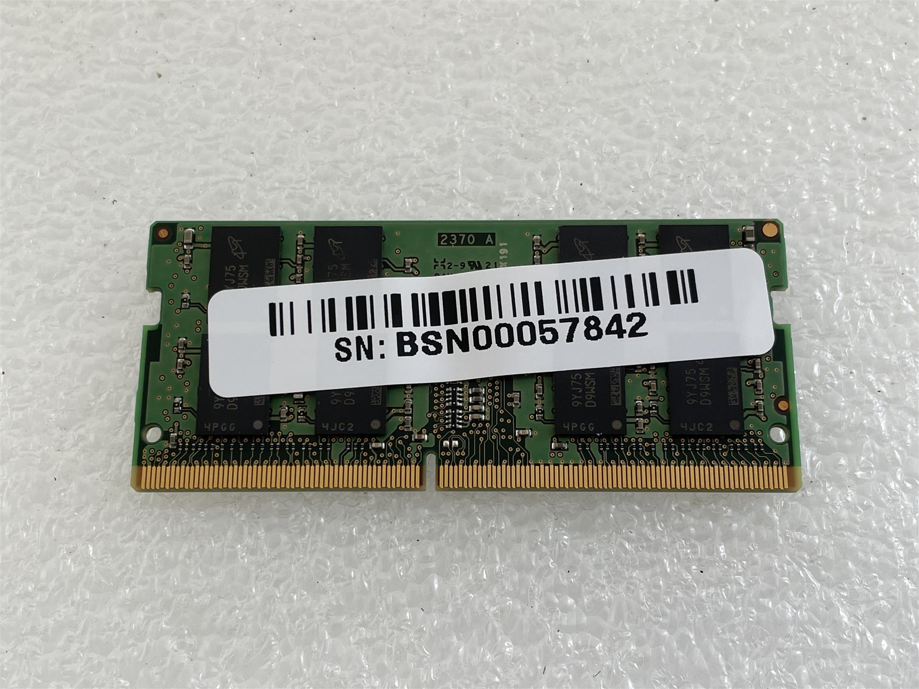MTA16ATF2G64HZ-3G2J1 L68533-003 Micron 16GB 3200 AA RAM SODIMM 16GB DD
