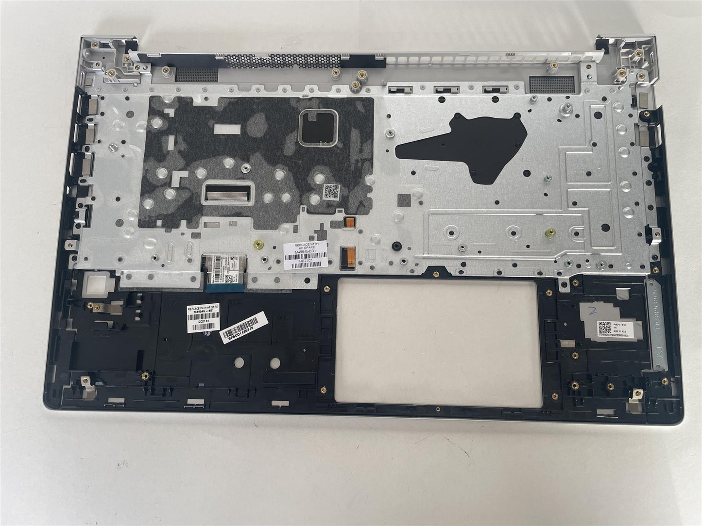 For HP Probook 650 G8 M49545-BD1 Palmrest Top Cover Keyboard Ukrainian UKRA NEW