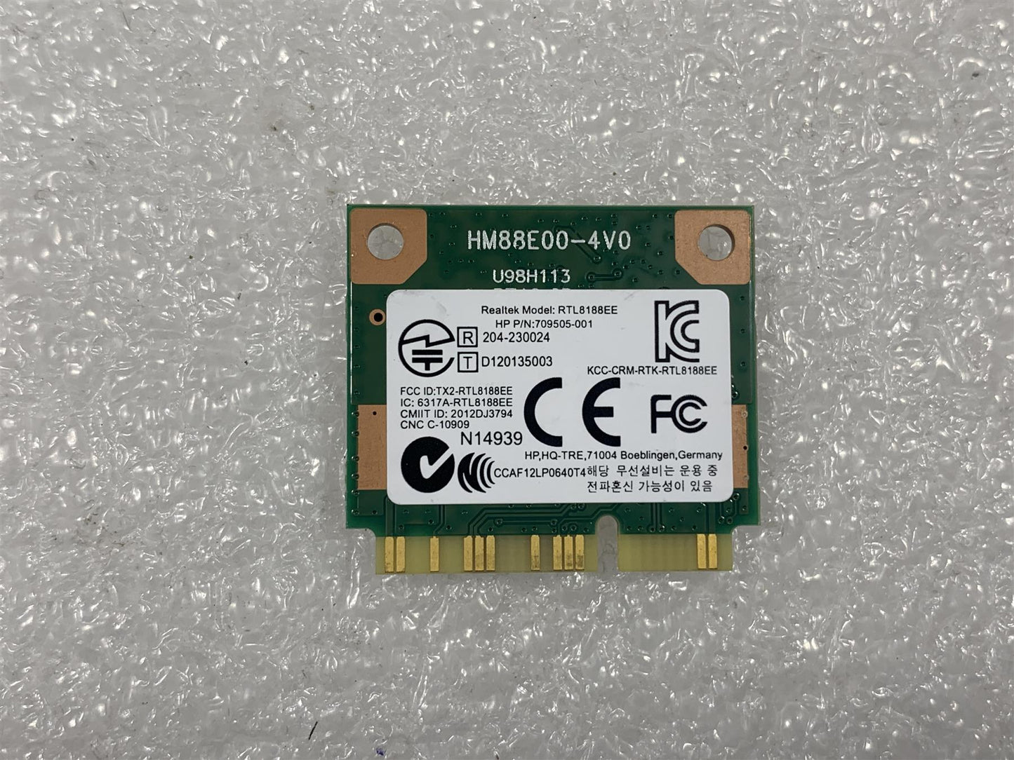 HP 709848-005 709505-001 Realtek RTL8188EE Wifi Wi-Fi WLAN Wireless Card GENUINE