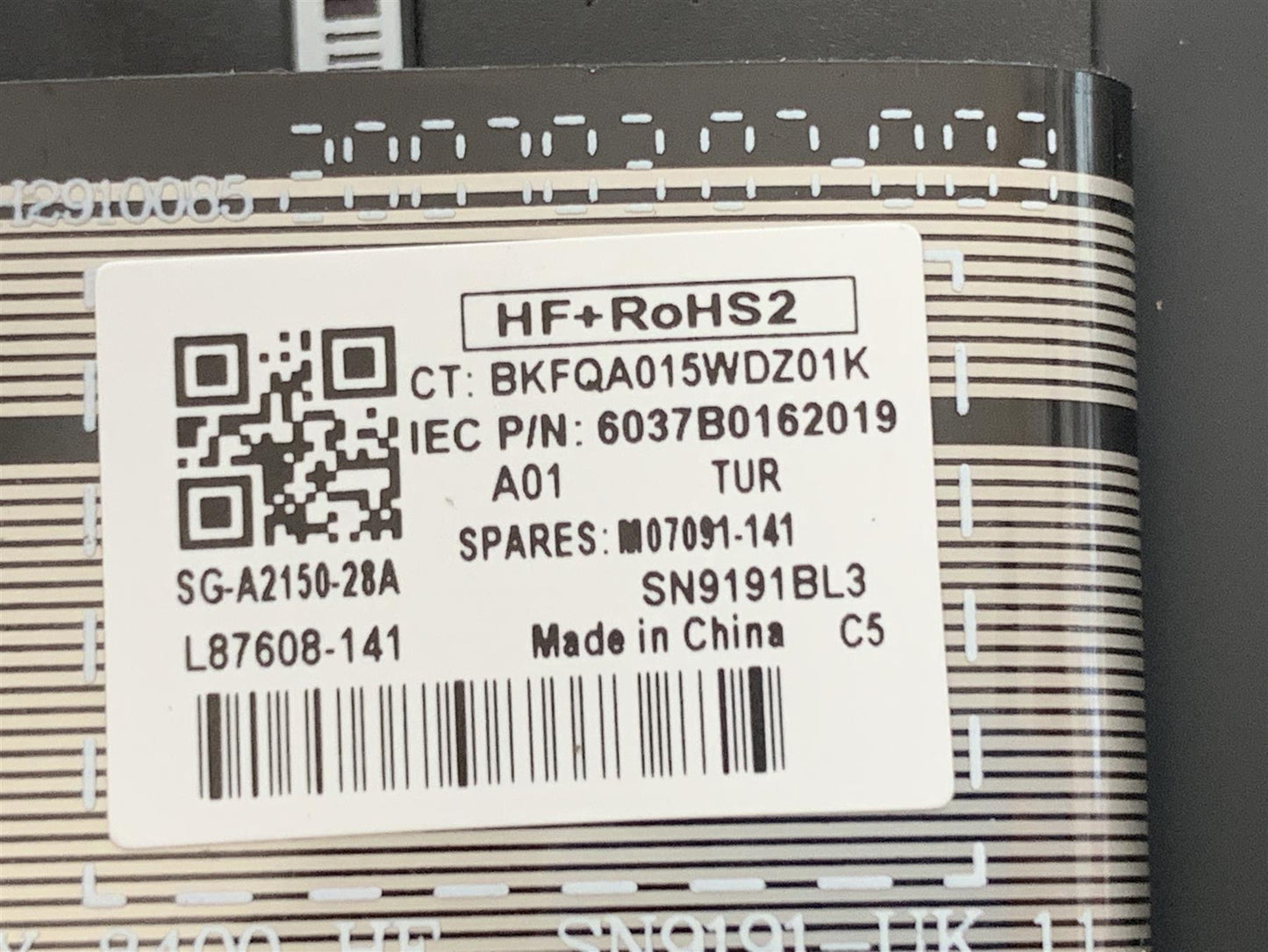 HP ZBook Firefly 14 G7 M14636-141 Turkey Turkish Keyboard Turkce Palmrest NEW