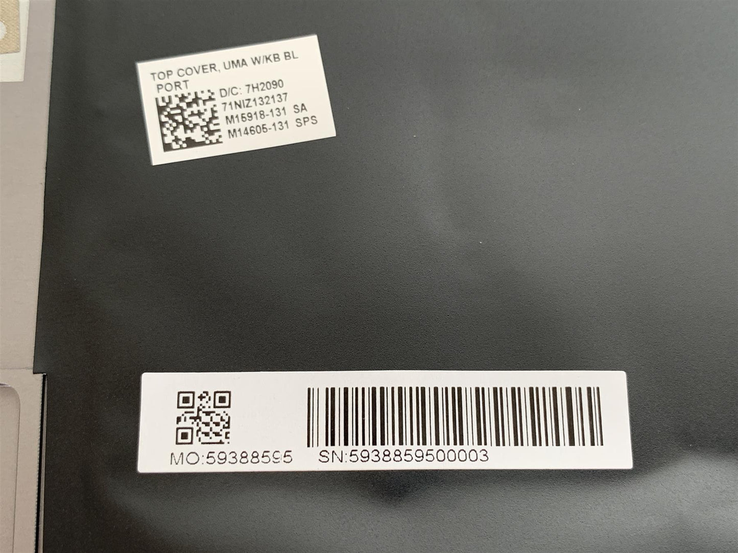 HP ZBook Studio G7 M14605-131 Portuguese Keyboard Portugal Palmrest UMA NEW