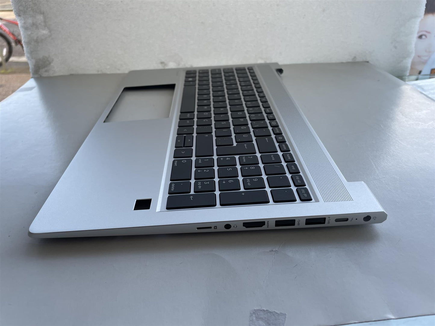 For HP Probook 650 G8 M49547-141 Palmrest Top Cover Keyboard Turkish Turkce NEW