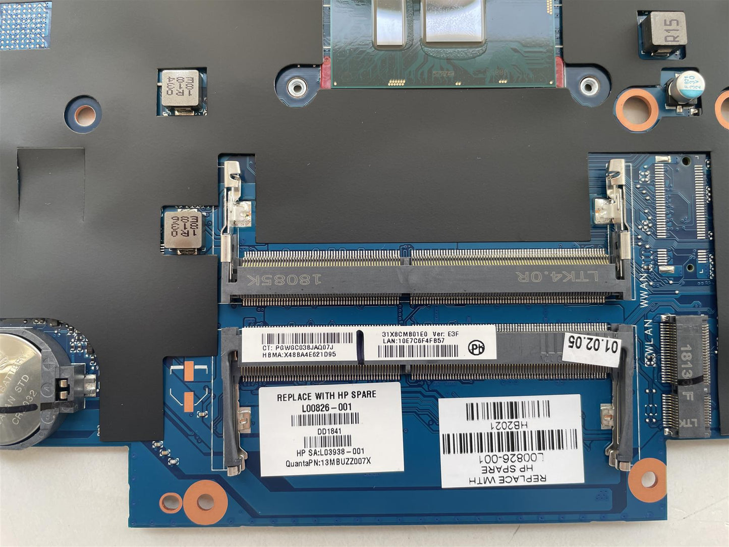 For HP ProBook 430 450 470 G5 L00826-001 Intel Core L00827 Motherboard- READ