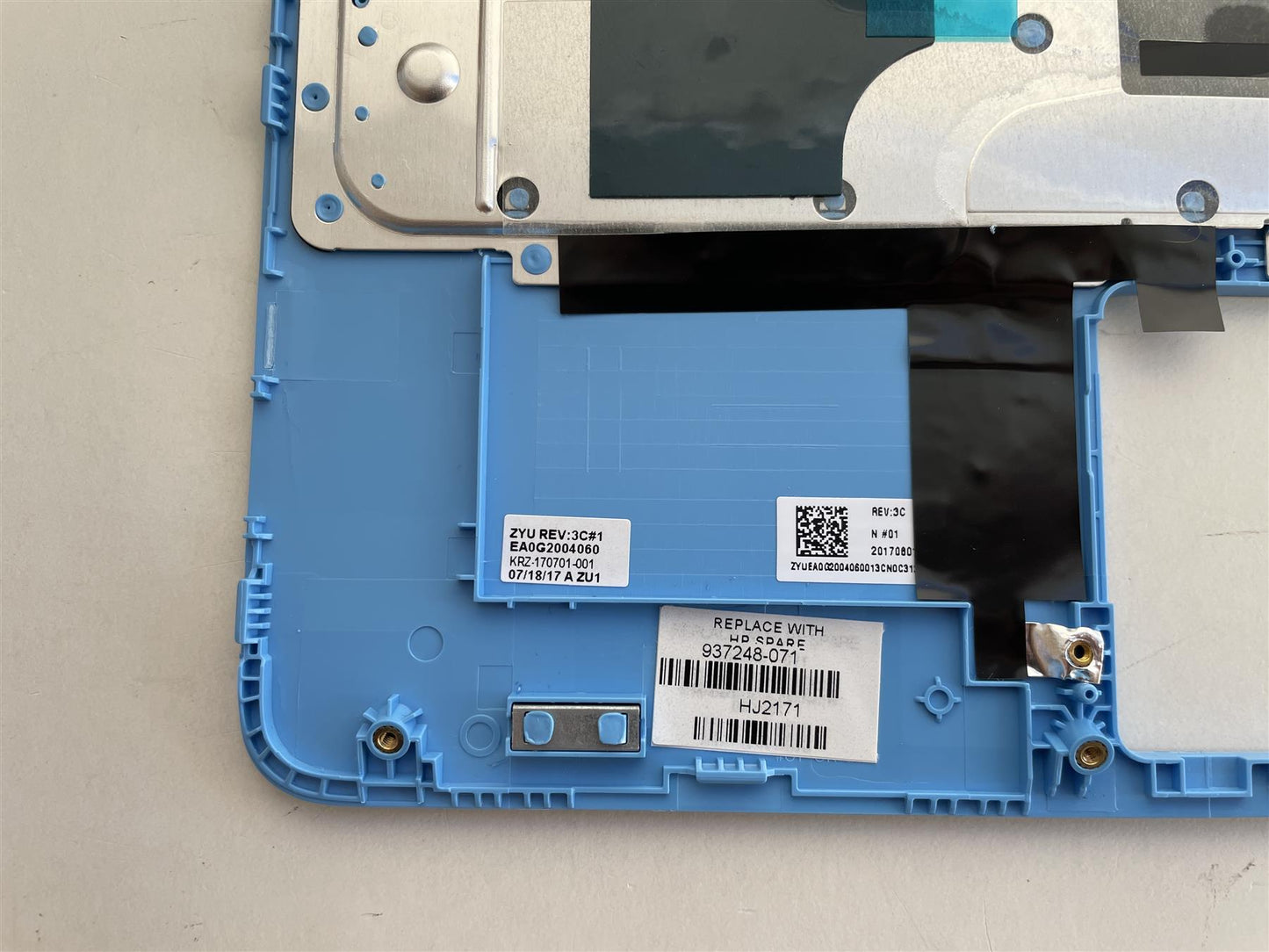 HP Chromebook x360 11 G1 937248-071 Spanish TOP BLUE 2ND CAM SP