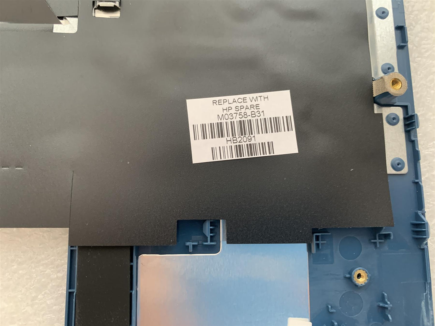 HP ProBook x360 11 G6 EE M03758-B31 International US Generic Keyboard Palmrest