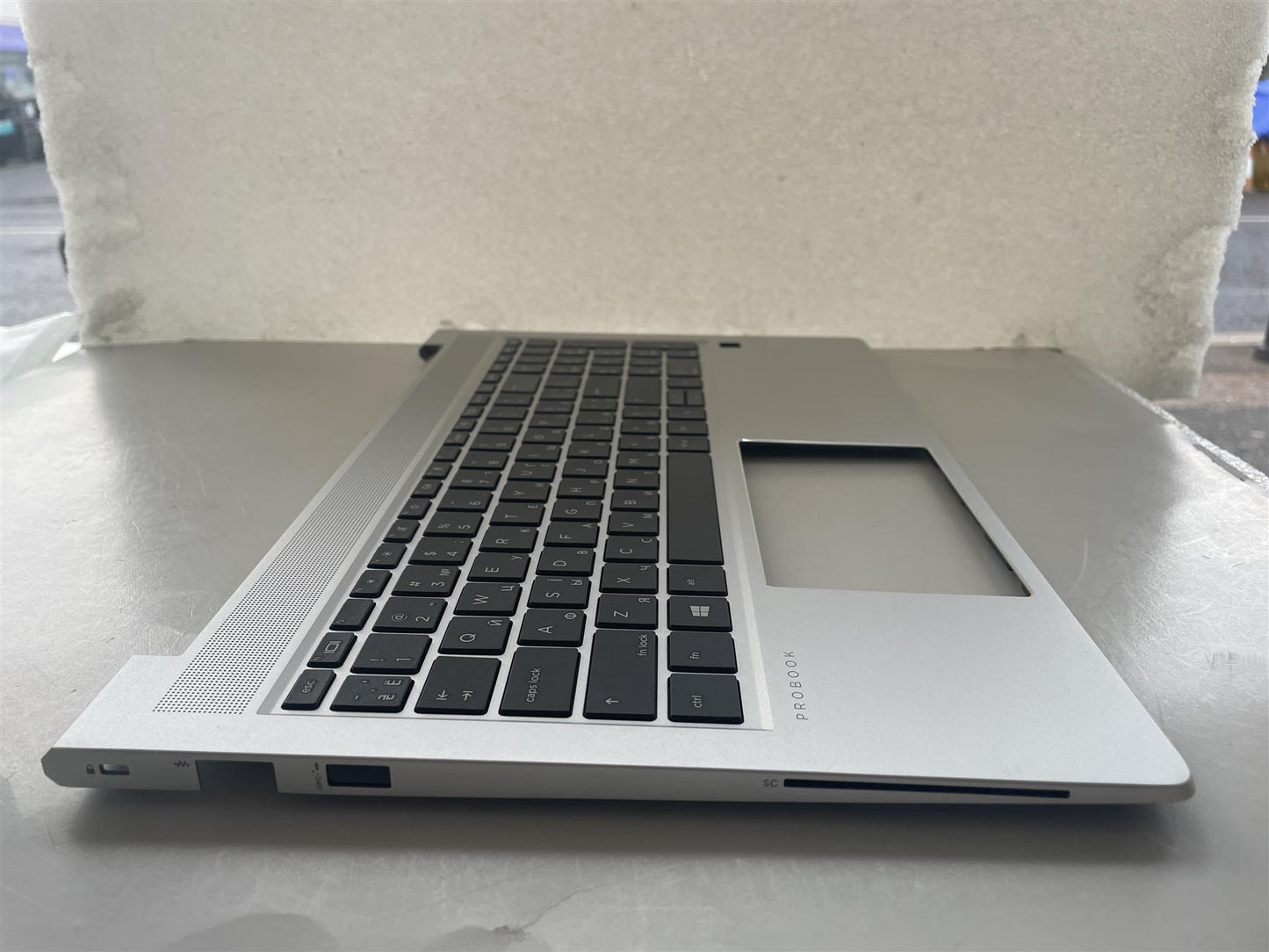 For HP Probook 650 G8 M49547-BD1 Palmrest Top Cover Keyboard Ukrainian UKRA NEW