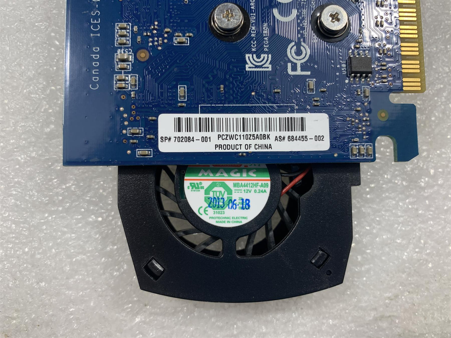 HP 684455-002 702084-001 NVIDIA PCI-E 2.0 x16 GeForce2 GT 630 2GB Full Height