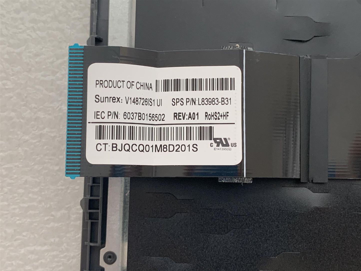 HP ProBook x360 11 G6 EE M03757-B31 International US Keyboard Palmrest - We are sending M03759-B31
