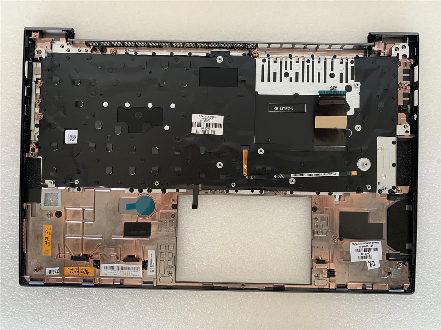 HP ZBook Firefly 14 G7 M14636-141 Turkey Turkish Keyboard Turkce Palmrest NEW