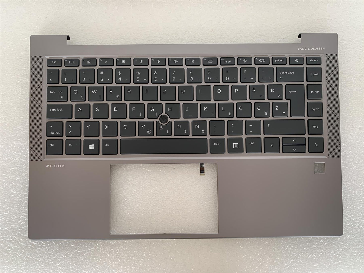 HP ZBook Firefly 14 G7 M14636-BA1 Slovenia Keyboard Slovenian Palmrest DSC NEW