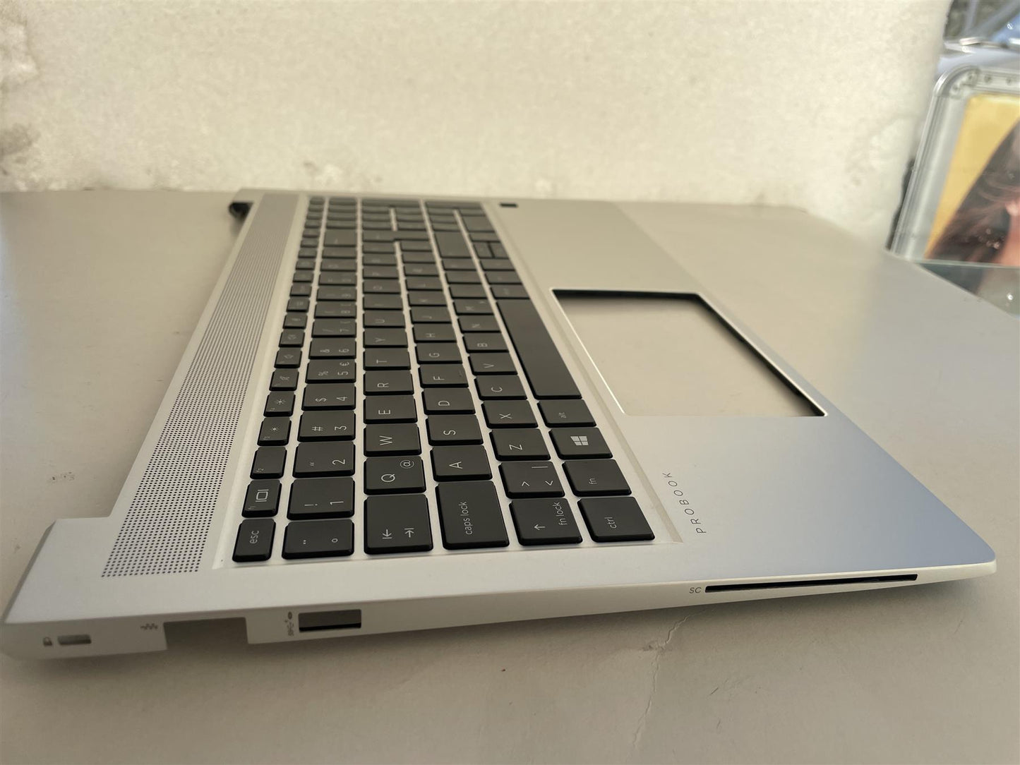 For HP Probook 650 G8 M49545-DD1 Palmrest Top Cover Keyboard Iceland NEW