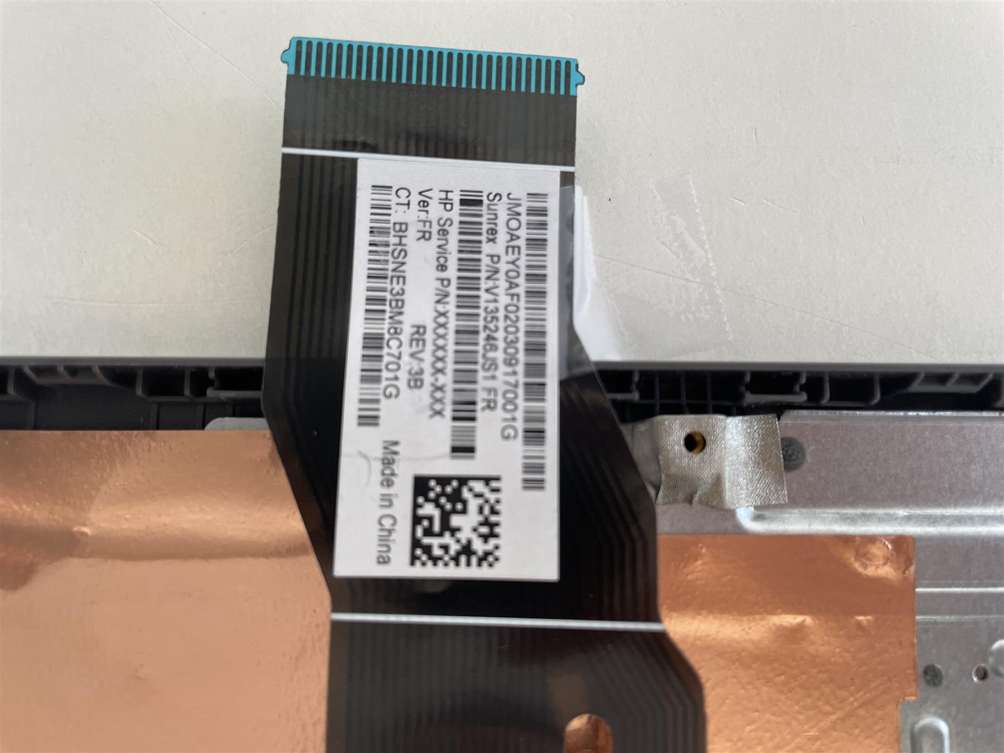 For HP Stream 11 Pro G5 L44342-051 Palmrest Top Cover Keyboard French Franç NEW