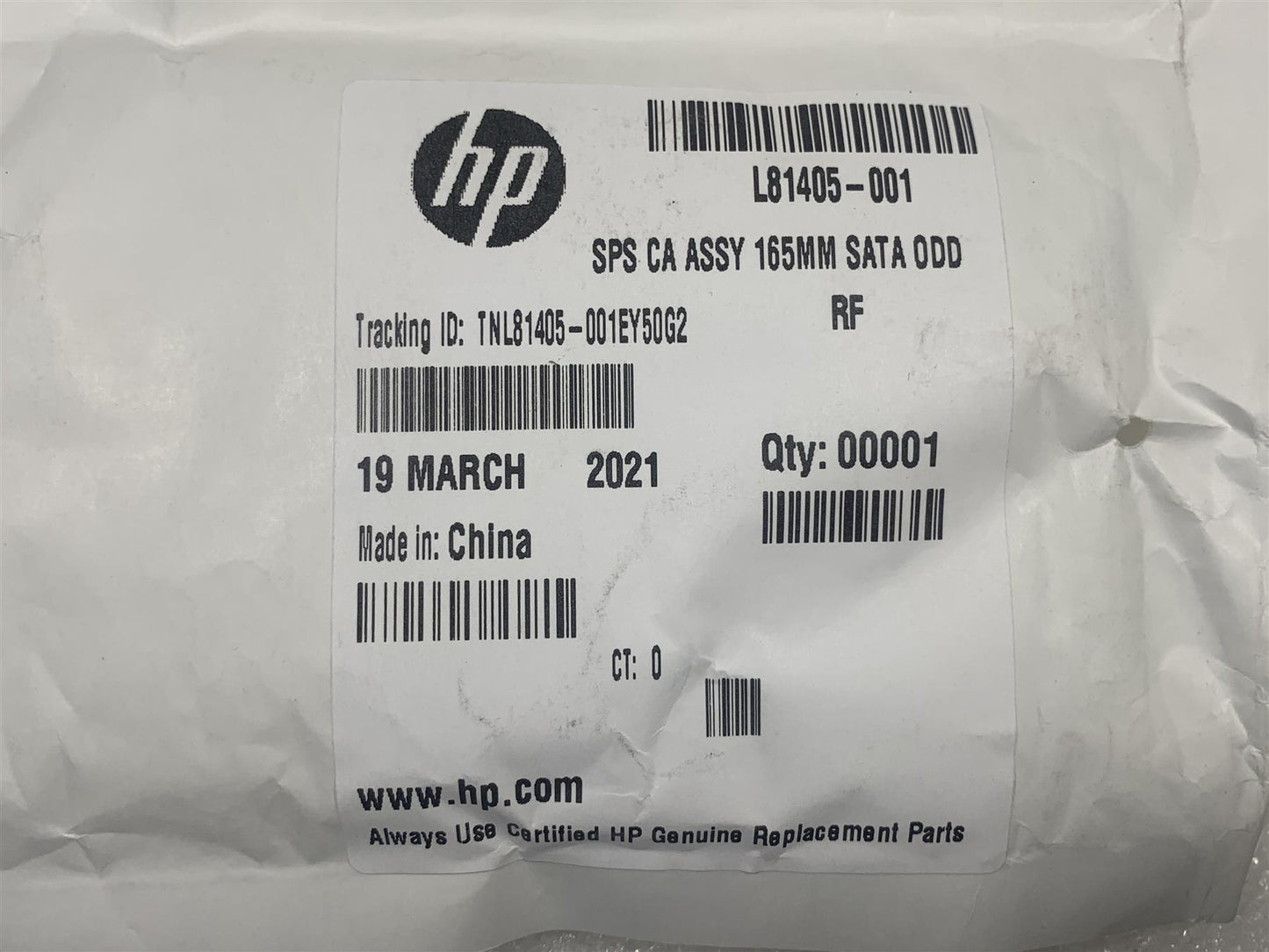 HP 280 285 Pro G5 G6 L81405-001 165mm SATA ODD Cable Geunine Generic Original