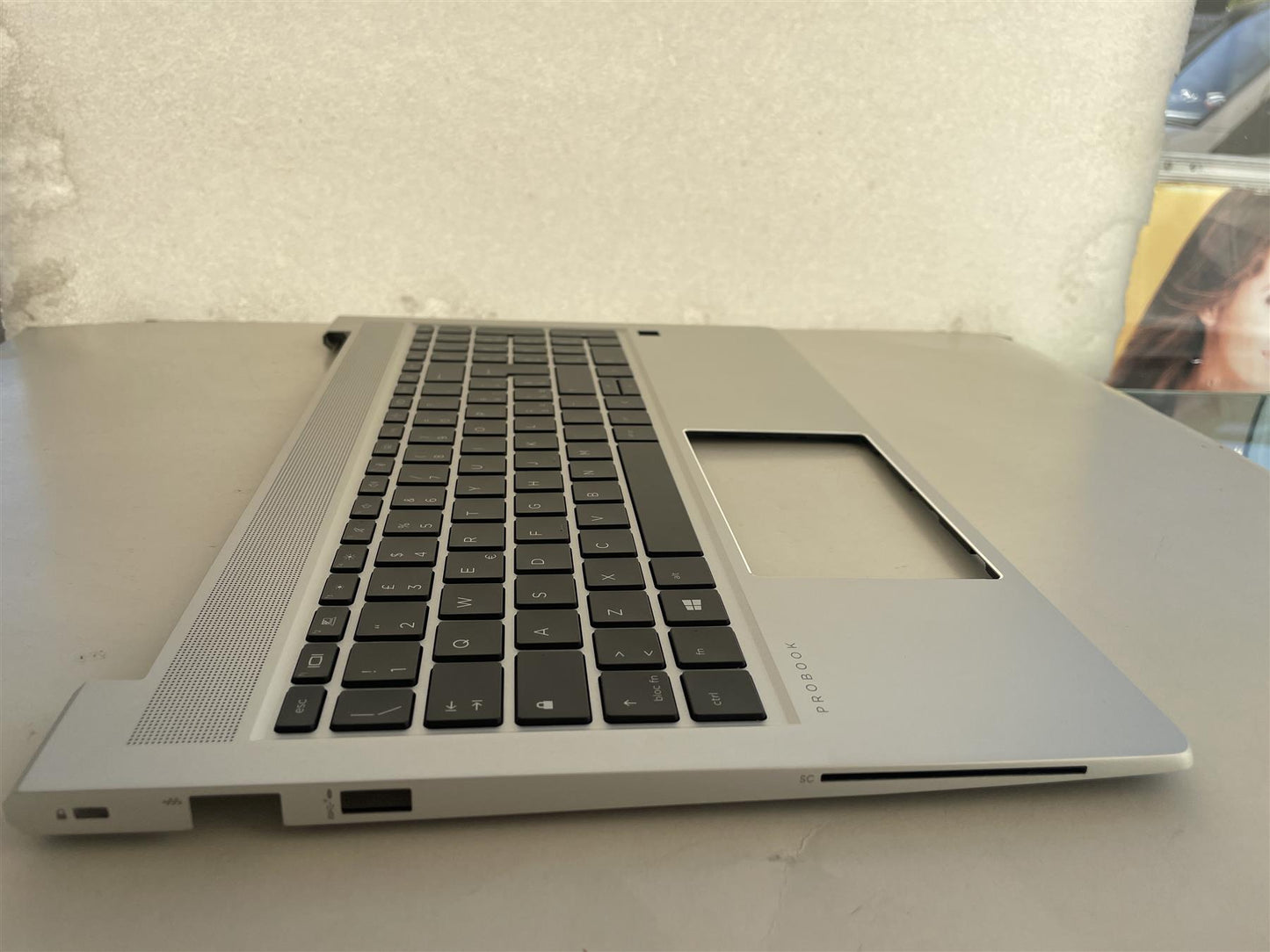 For HP Probook 650 G8 M49546-061 Palmrest Top Cover Keyboard Itallian Itali NEW