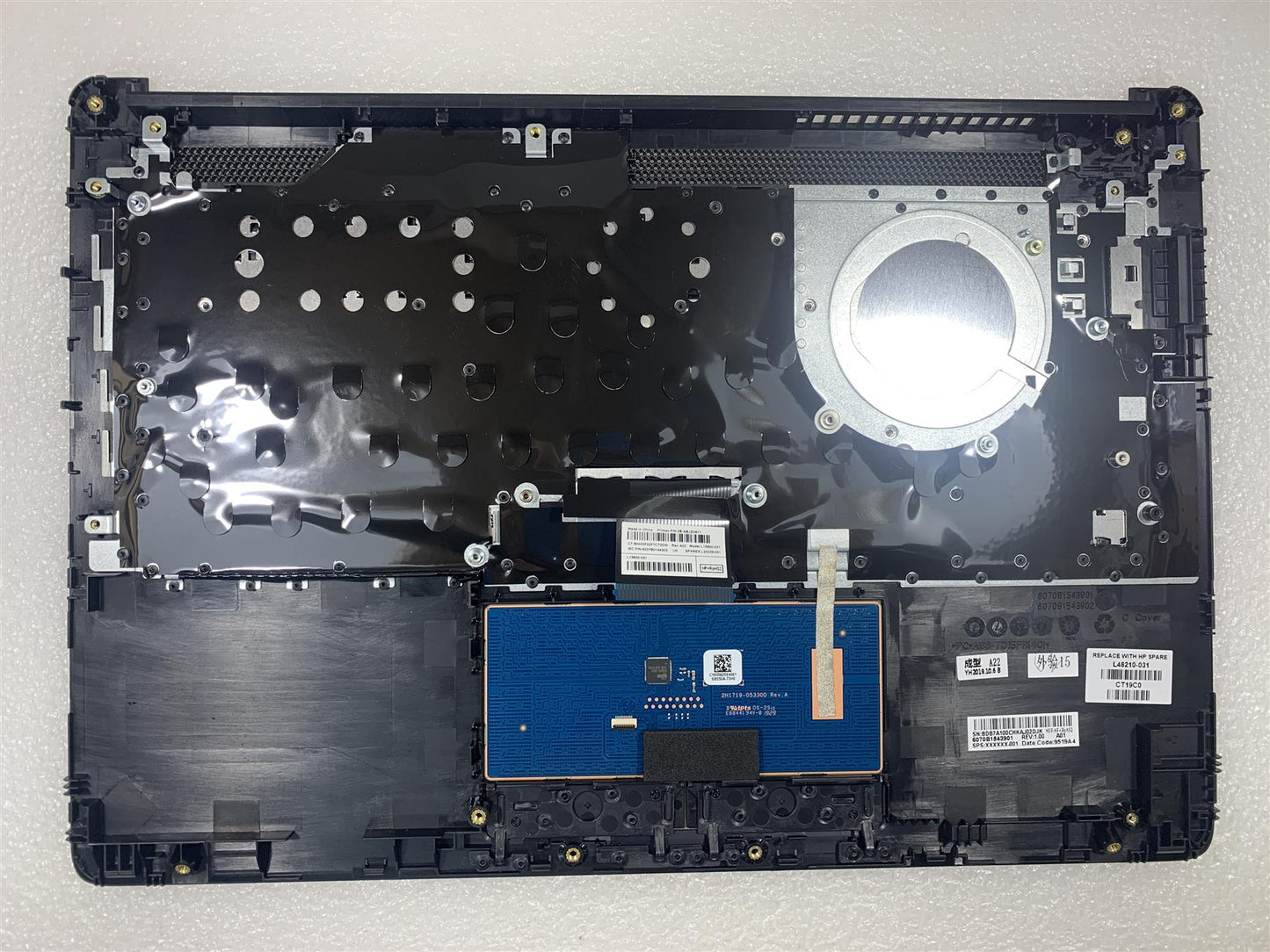 HP 14-CM 14-CK Laptop L48769-031 L48210-031 UK English Keyboard Palmrest NEW