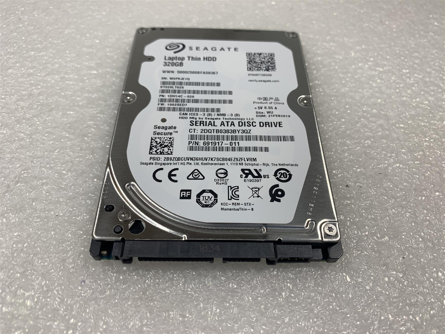 HP CE988-67911 LaserJet 600 Printer M603 series 320GB Hard Disk Drive SATA NEW