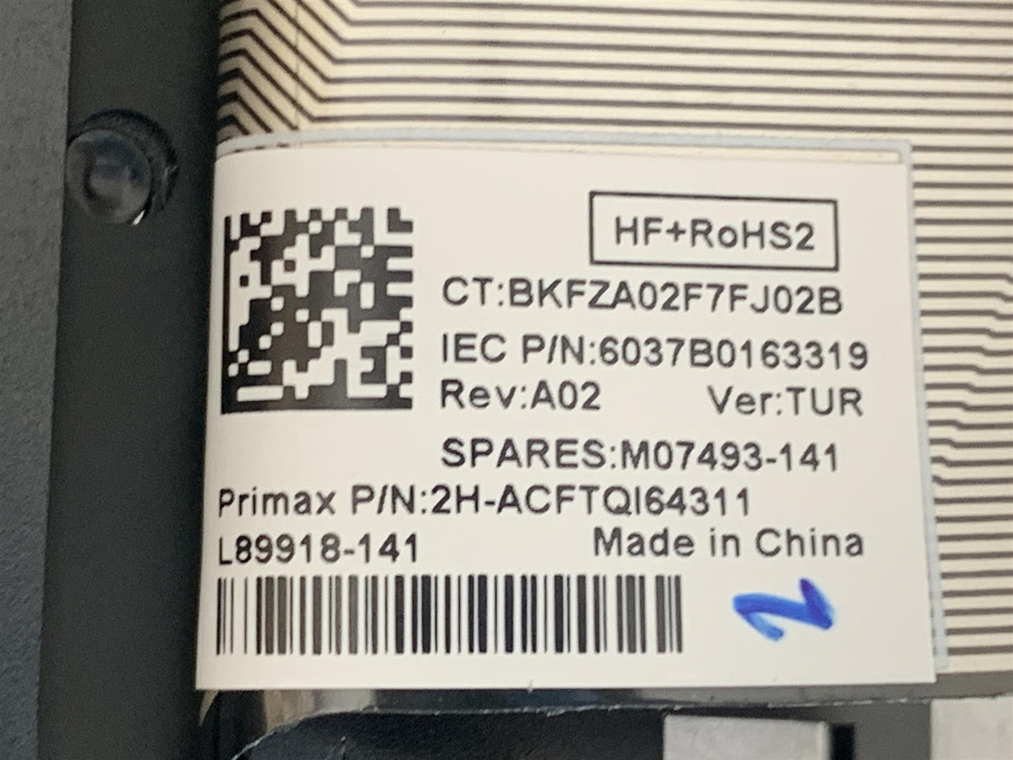 HP EliteBook 855 G7 M21678-141 Turkey Turkish Keyboard Turkce Palmrest NEW