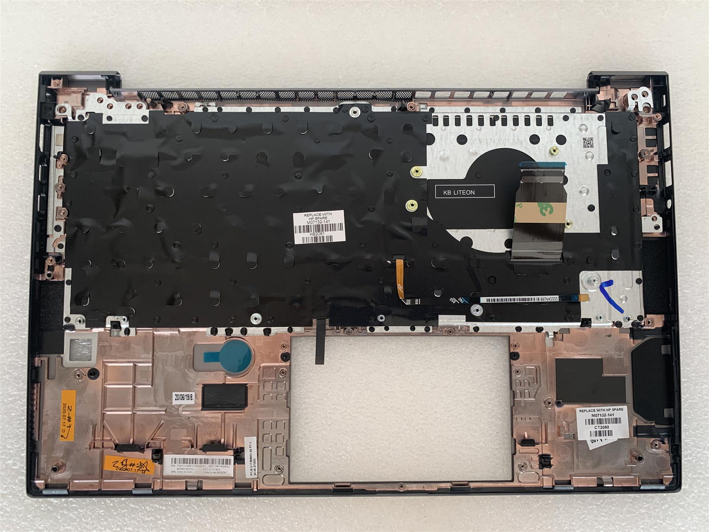 HP ZBook Firefly 14 G7 M07132-141 Turkish Backlight Keyboard Turkey Palmrest NEW