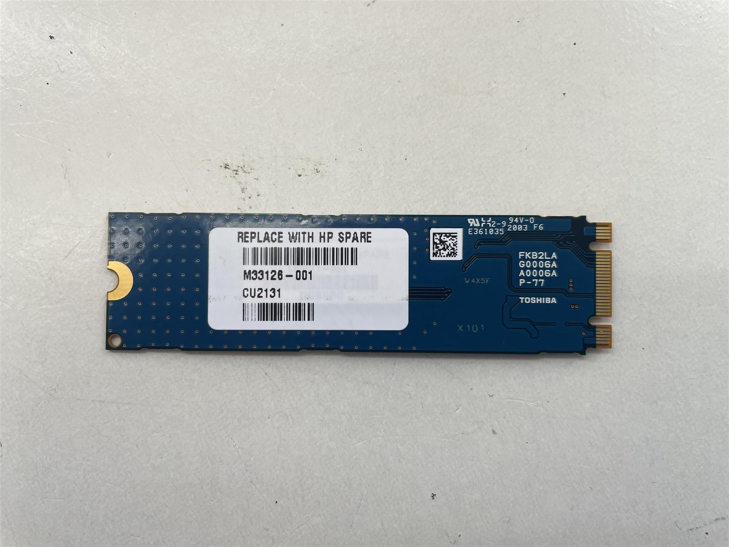 For HP M33126-001 KIOXIA KBG30ZMV256G BG3 NVMe 256GB SSD Solid State Drive NEW