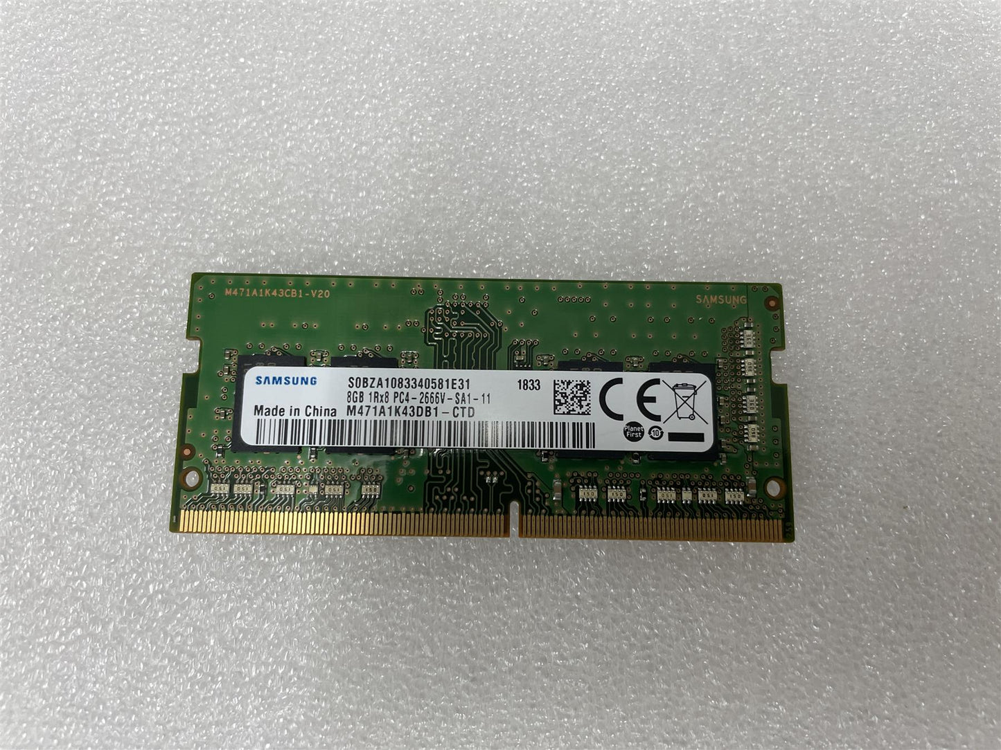 HP L50030-001 SODIMM 8GB DDR4 SPS-SODIMM 8GB DDR4 - 349207 - LOCKED
