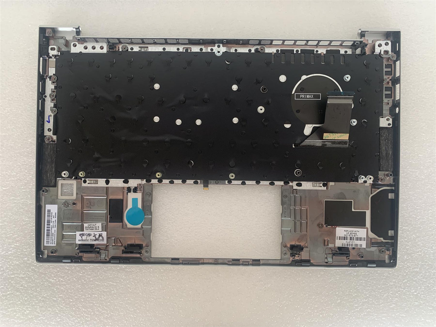 HP EliteBook 835 G7 M21675-B71 Swedish Finnish Keyboard Palmrest Sweden Finland