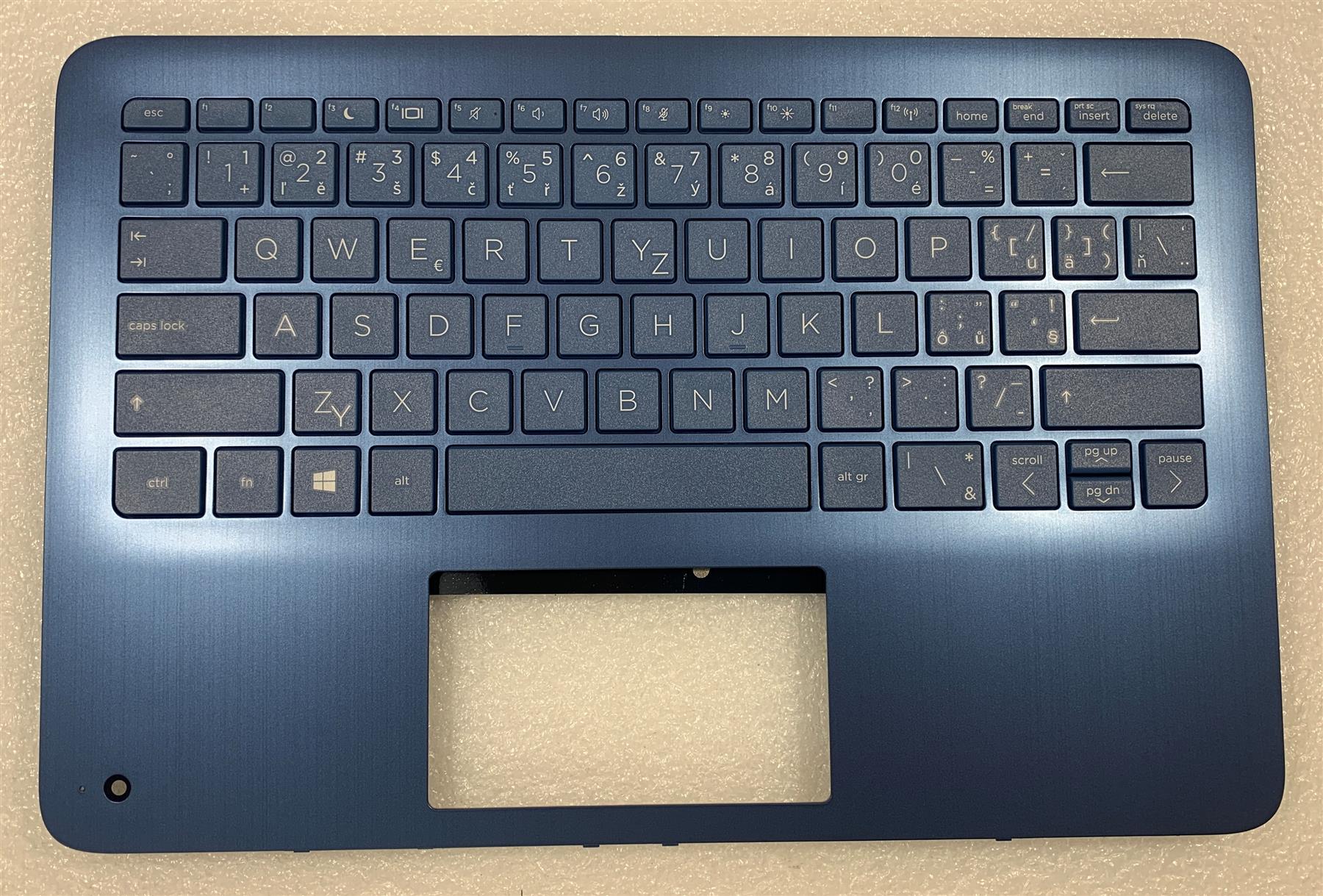 HP ProBook x360 11 G5 L83986-FL1 Slovenian Keyboard Czech Slovakia Palmrest  NEW