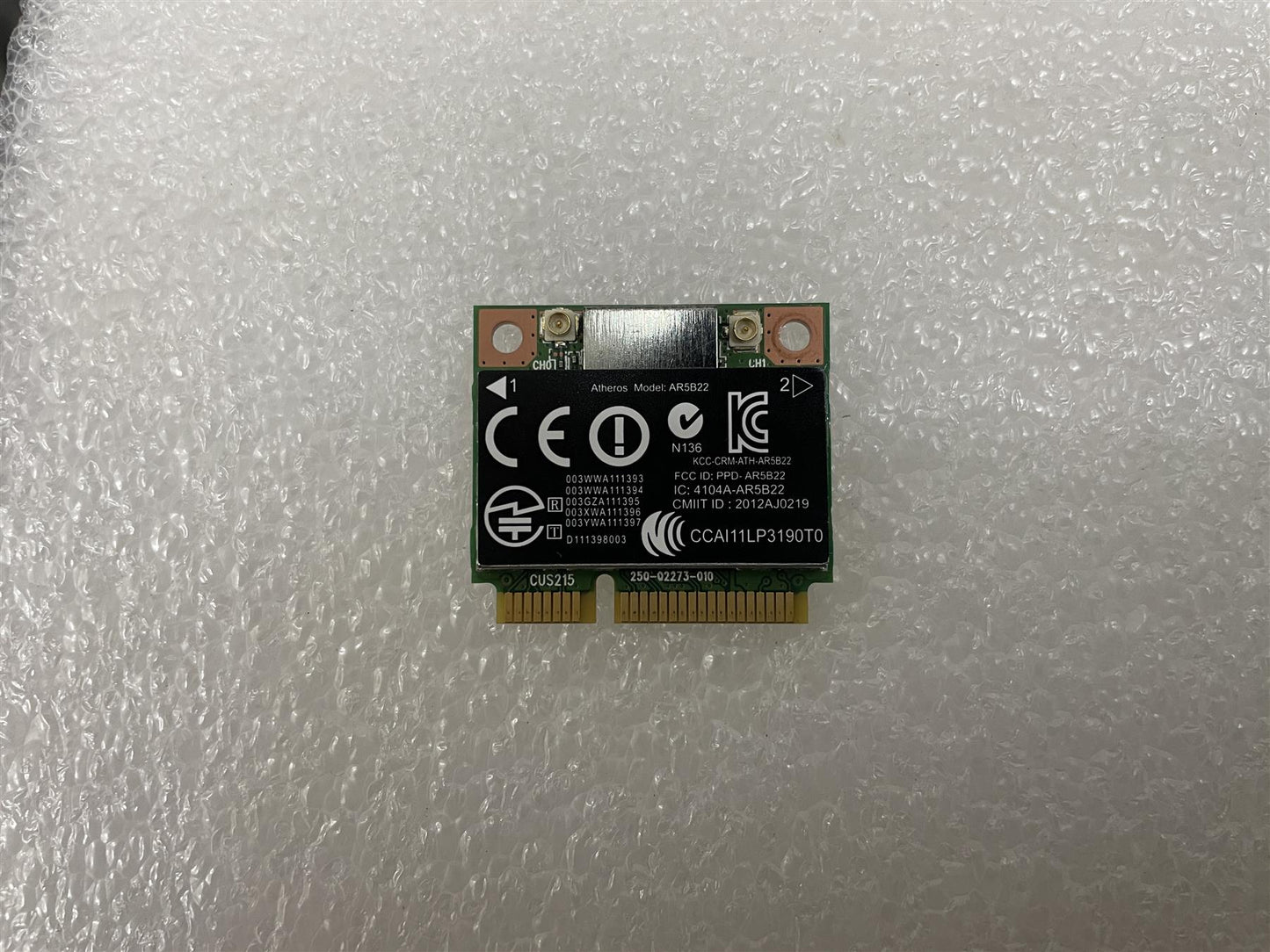 HP 701398-001 PCA Network Wireless SPS-802.11agn WLAN Atheos AR5B22