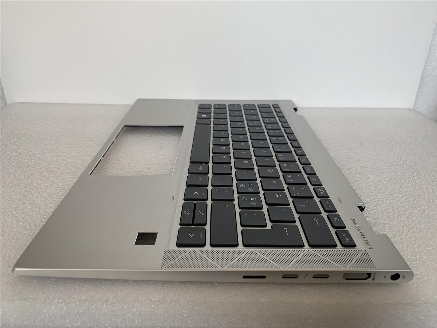 HP EliteBook x360 830 G7 M03902-DH1 Danish Finnish Norwegian Keyboard Palmrest