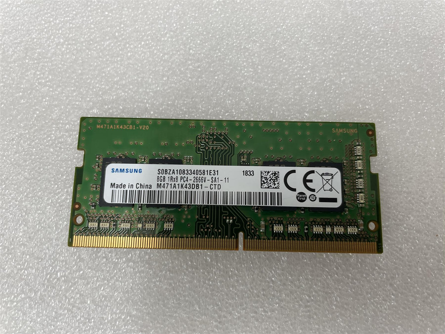 HP L50030-001 SODIMM 8GB DDR4 SPS-SODIMM 8GB DDR4 - 349207 - LOCKED