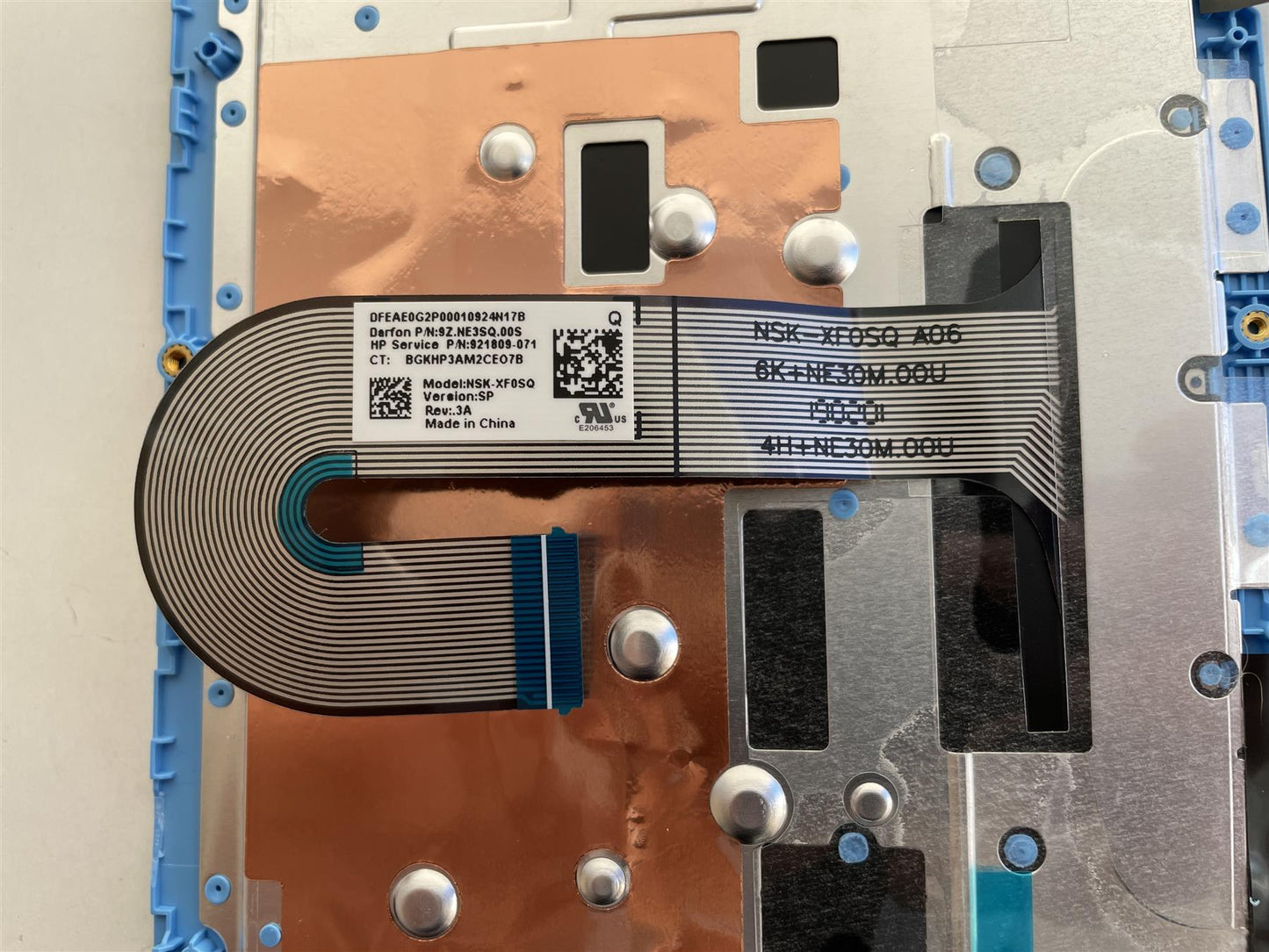 HP Chromebook x360 11 G1 937248-071 Spanish TOP BLUE 2ND CAM SP