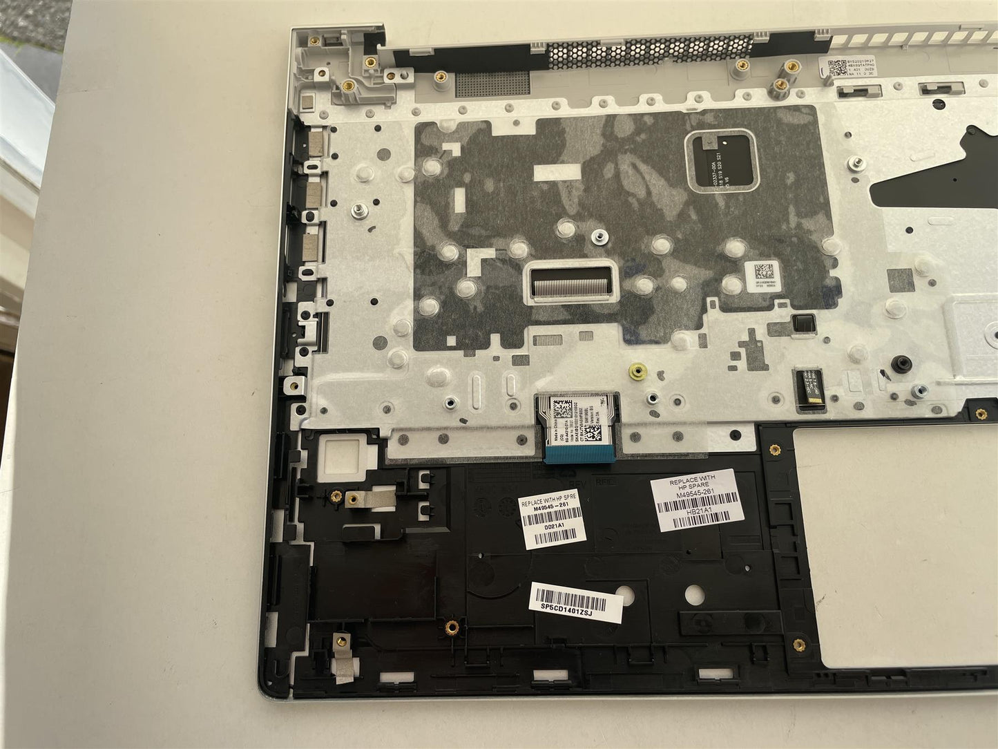 For HP Probook 650 G8 M49545-261 Palmrest Top Cover Keyboard Bulgarian Bulg NEW