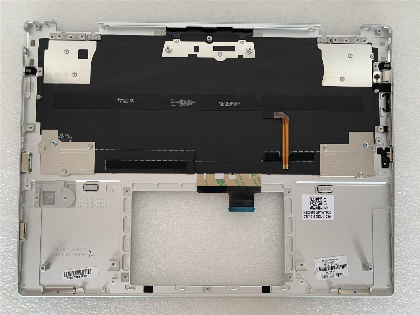 HP Elite c1030 Chromebook M12711-131 Portuguese Keyboard Portugal Palmrest NEW