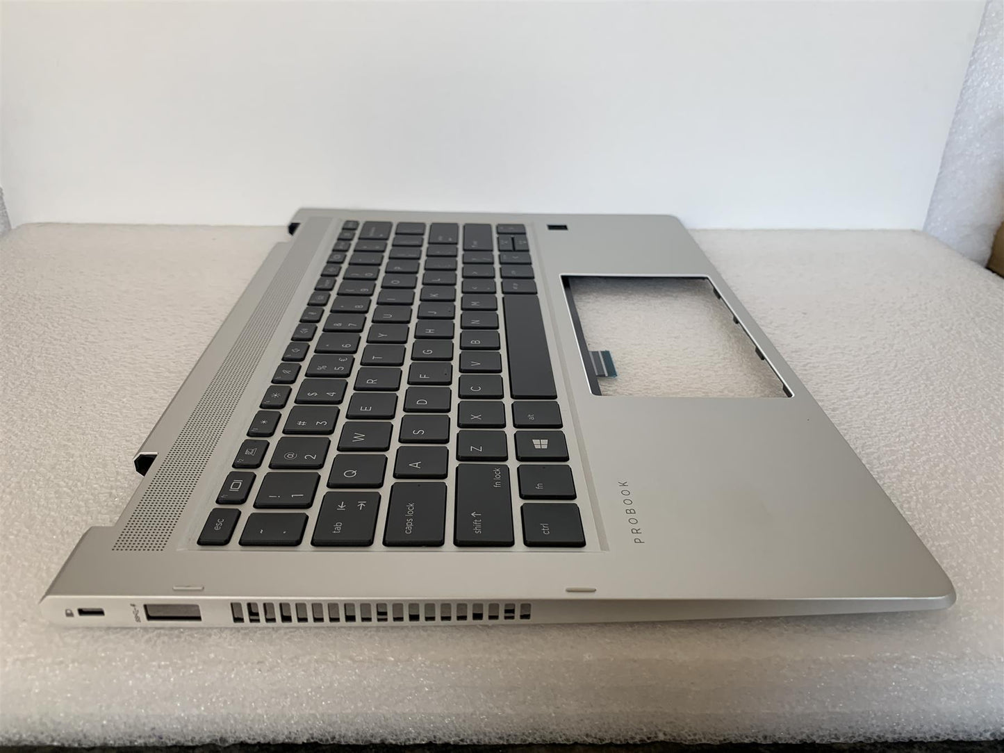 HP ProBook x360 435 G7 M03446-B31 US International Keyboard Layout Palmrest NEW